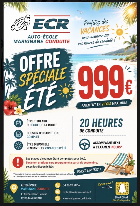 offre d’été 